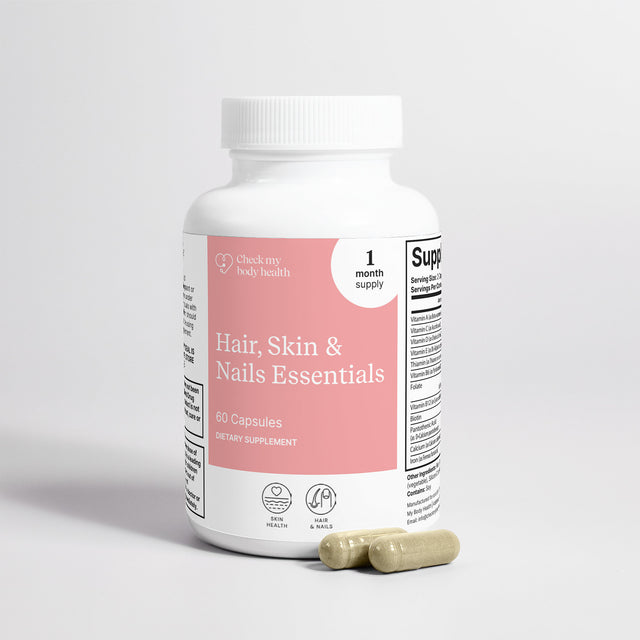 Suggested use for Hair, Skin and Nails Essentials