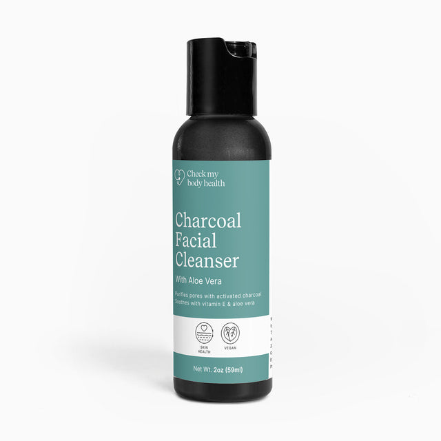 Charcoal Facial Cleanser - Check My Body Health USA