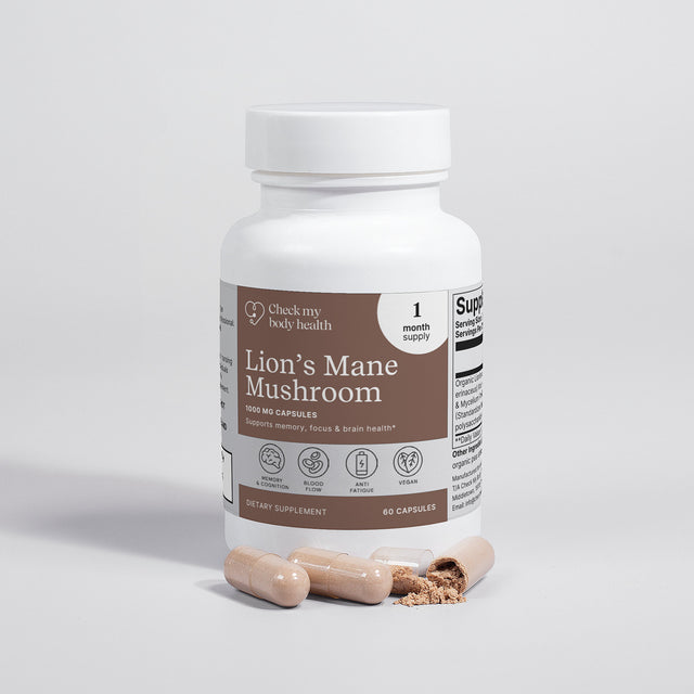 Lion's Mane Mushroom - Check My Body Health USA