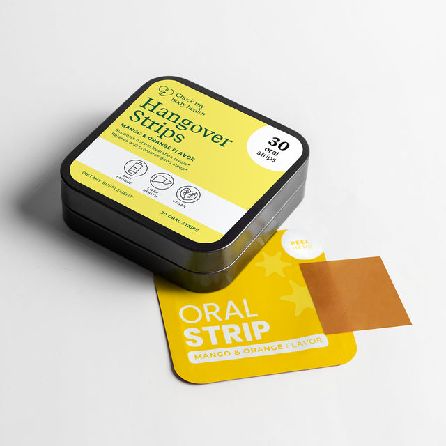 Hangover Strips - Check My Body Health USA