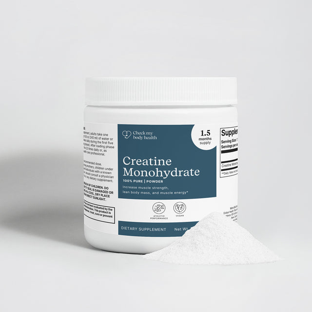 Creatine Monohydrate - Check My Body Health USA