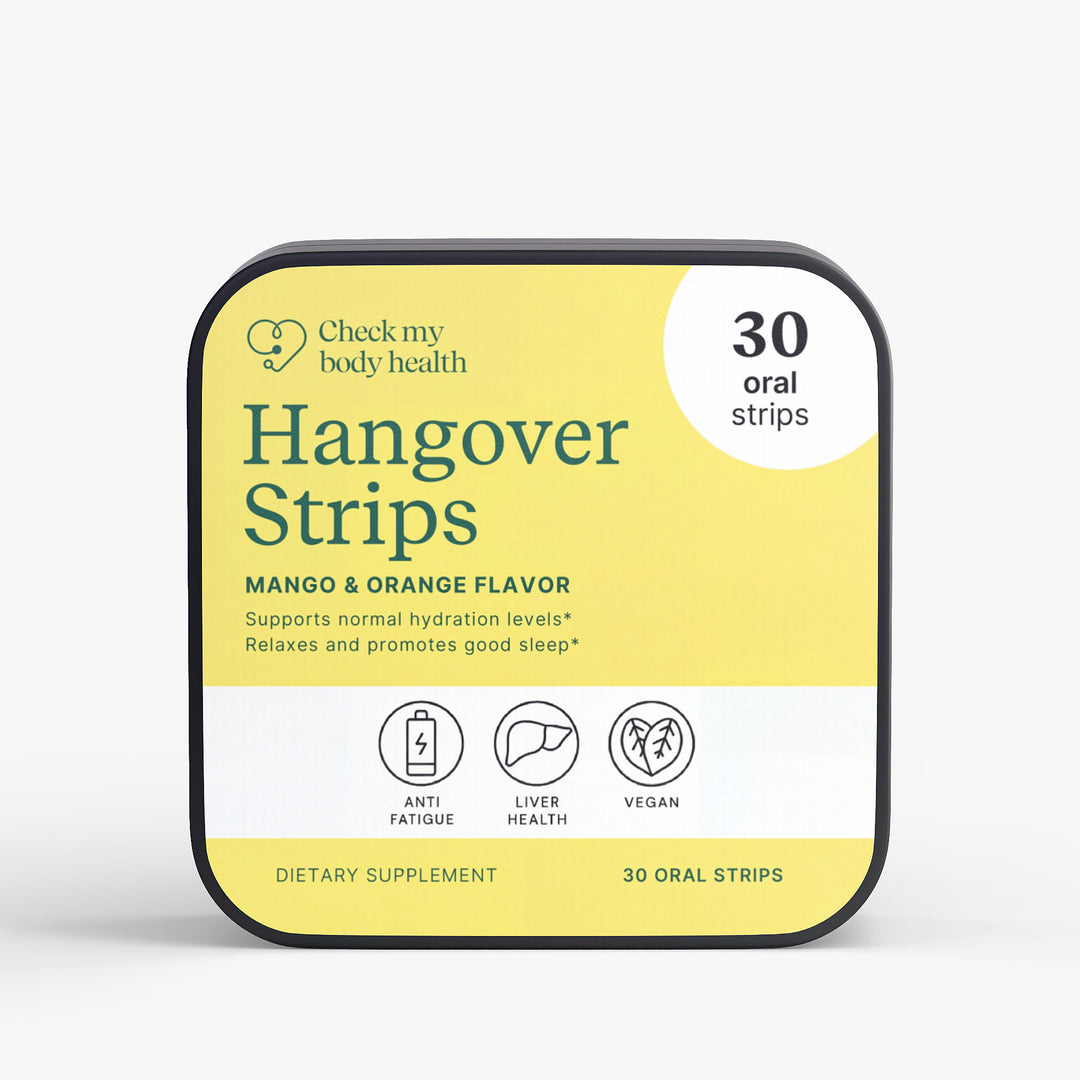 Hangover Strips - Check My Body Health USA