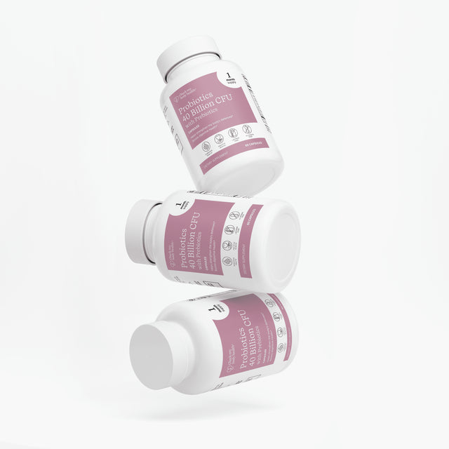Probiotic 40 Billion with Prebiotics - Check My Body Health USA