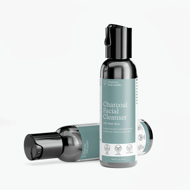 Charcoal Facial Cleanser - Check My Body Health USA