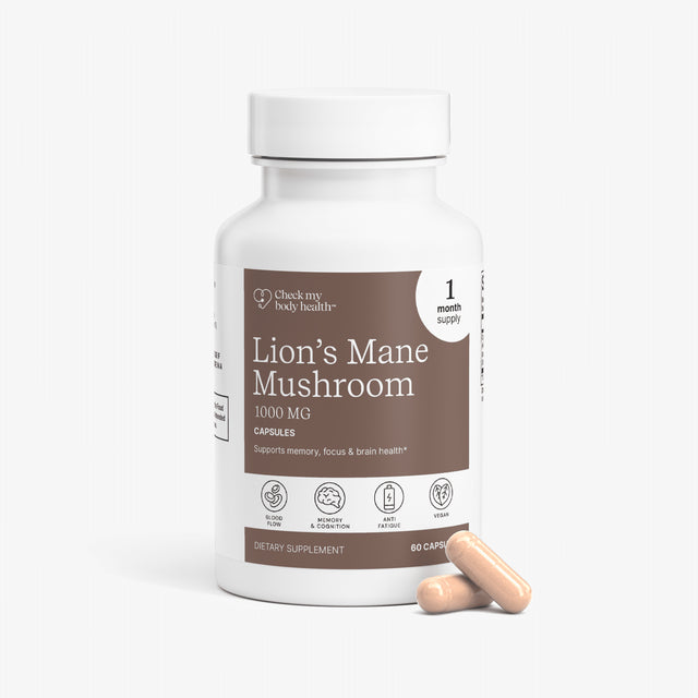 Lion's Mane Mushroom - Check My Body Health USA