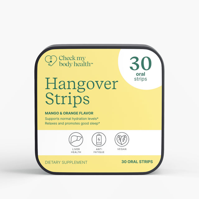Hangover Strips - Check My Body Health USA