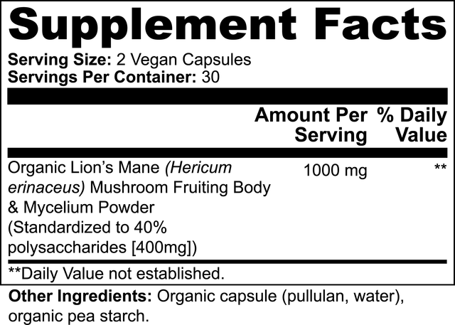 Lion's Mane Mushroom - Check My Body Health USA