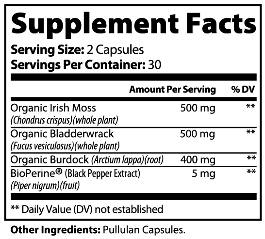 Sea Moss - Check My Body Health USA