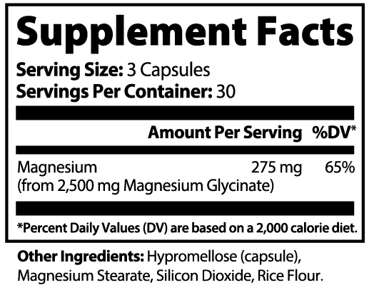 Magnesium Glycinate - Check My Body Health USA