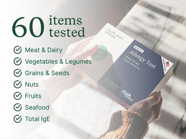 Basic Allergy Test - Check My Body Health USA
