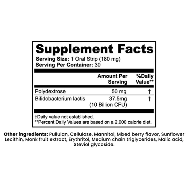 Probiotic + Metabolism Strips