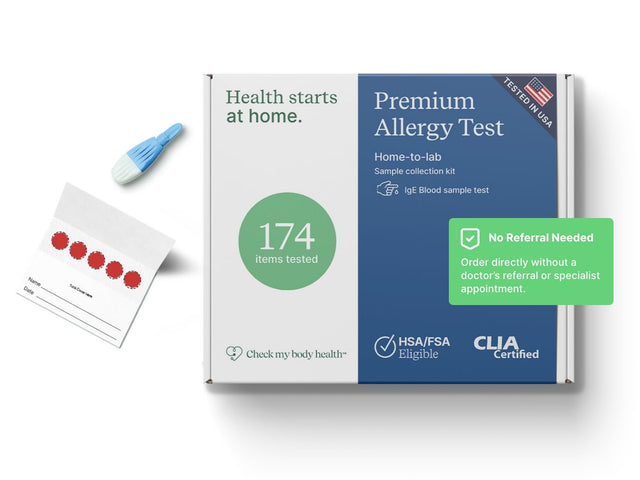 Premium Allergy Test - Check My Body Health USA