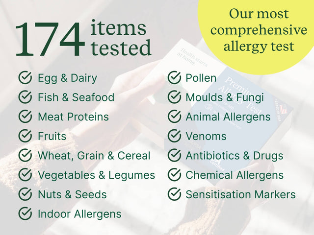 Premium Allergy Test - Check My Body Health USA